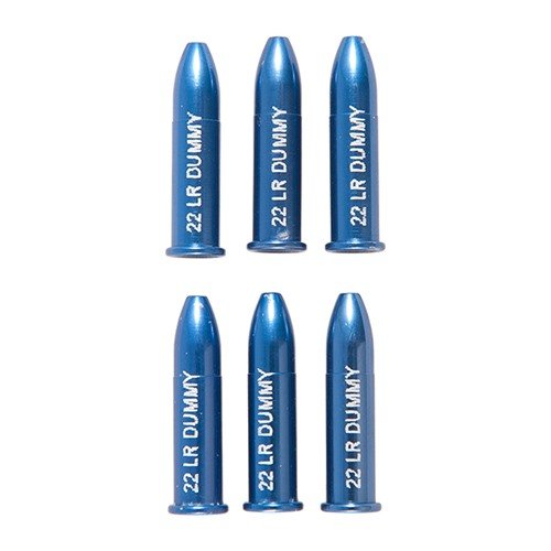 Los RIMFIRE DUMMY ROUNDS de A-ZOOM son ideales para comprobar el funcionamiento seguro de tus armas, eliminando el riesgo de disparos accidentales.