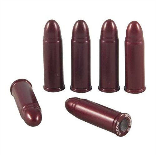 Los AMMO SNAP CAP DUMMY ROUNDS de A-ZOOM te permiten practicar carga, descarga y disparos en seco, mejorando tus habilidades de tiro y manejo de armas.
