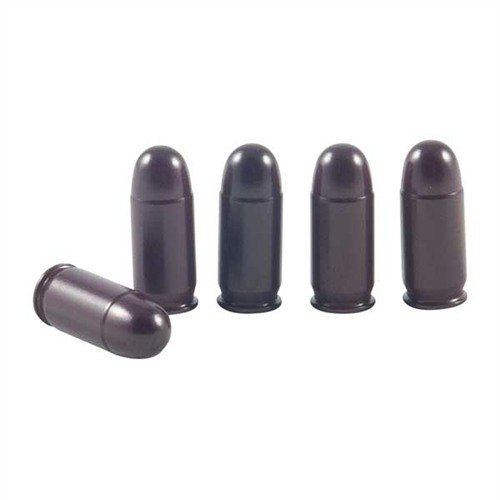 Los AMMO SNAP CAP DUMMY ROUNDS de A-ZOOM son perfectos para practicar carga, descarga y disparo en seco, mejorando tus habilidades de tiro y manejo de armas.