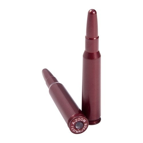 Los AMMO SNAP CAP DUMMY ROUNDS de A-ZOOM son ideales para practicar carga, descarga y disparo en seco, mejorando tus habilidades de tiro y manejo de armas.