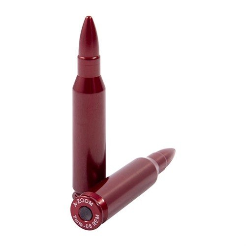 Los AMMO SNAP CAP DUMMY ROUNDS de A-ZOOM son perfectos para practicar la carga, descarga y el tiro en seco, mejorando tus habilidades de manejo de armas.