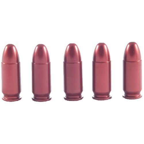 Los AMMO SNAP CAP DUMMY ROUNDS de A-ZOOM son perfectos para practicar carga, descarga y disparo en seco, mejorando tus habilidades y manejo de armas.