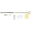 El kit de limpieza DEWEY incluye todo lo necesario para mantener tus rifles y pistolas en perfecto estado, con varillas de bronce, cepillos y lubricante.