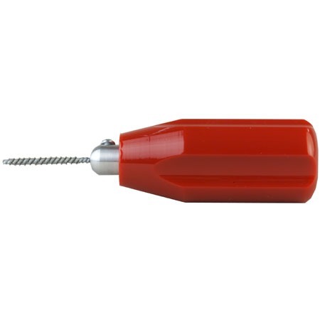 ¡Mantén tus puertos de cañón limpios sin esfuerzo! Con cepillos de acero inoxidable y un mango fácil de agarrar, elimina residuos y fouling rápidamente.