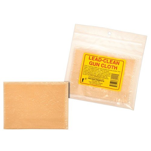 El paño LEAD-CLEAN de PRO SHOT PRODUCTS, INC elimina eficazmente el plomo y la suciedad de tus armas, manteniéndolas en óptimas condiciones.