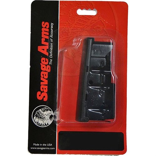 Descubre el Savage Magazine Box Assembly 6.5x284 Norma Matte Blued, ideal para mejorar la funcionalidad de tu rifle con un acabado mate y duradero.