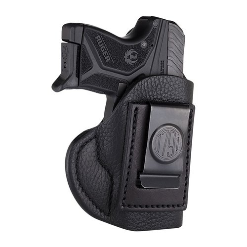Descubre el Smooth Concealment Holster Night Sky Black RH 2 de 1791 GUNLEATHER, ideal para un ajuste cómodo y discreto, perfecto para llevar tu arma de forma segura.