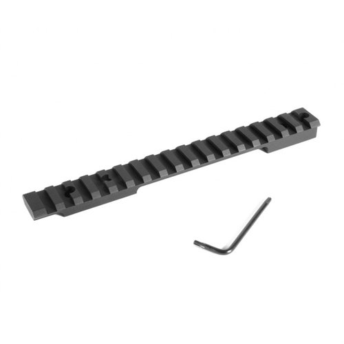 Mejora tu precisión con las bases de mira EGW para Howa 1500/Weatherby Vanguard, fabricadas en aluminio 7075 T6 y con riel Picatinny para fácil ajuste.