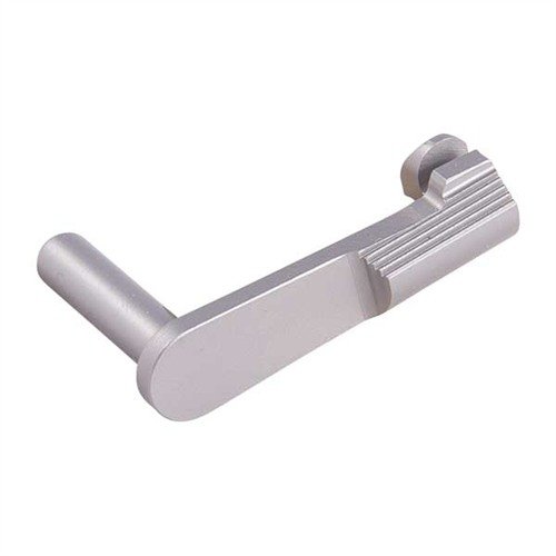 El 1911 Heavy Duty Slide Stop de EGW está fabricado en acero endurecido, garantizando durabilidad y un ajuste preciso para máxima precisión en tu arma.