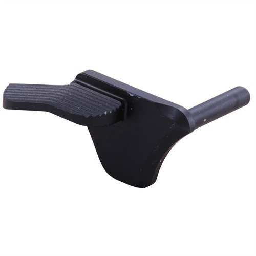 La seguridad de pulgar extendida de EGW ofrece un contacto rápido y positivo, con un diseño ergonómico y una construcción de acero sólido para máxima durabilidad.