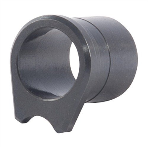 El bushing recto de EGW es CNC mecanizado para un ajuste preciso, con un borde biselado que mejora la apariencia y facilita la entrada y salida del holster.