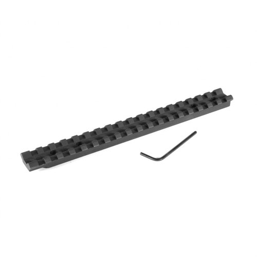 Mejora tu escopeta con la base EGW Savage Edge/Axis, fácil de montar, ligera y versátil, con riel Picatinny para cambios rápidos de óptica.