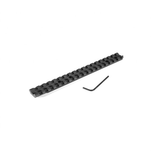 Las bases de mira EGW Tikka T3 ofrecen un riel Picatinny de una pieza, ligero y fácil de instalar, con ajuste rápido de la distancia ocular y compatibilidad con anillas.