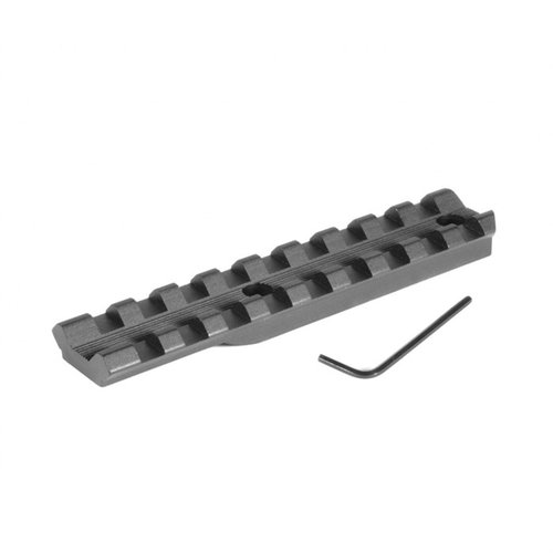 Las bases de mira EGW para Marlin 39 ofrecen una riel Picatinny de una pieza, fácil de instalar sin perforar, y son ligeras y resistentes, ideales para personalizar tu rifle.