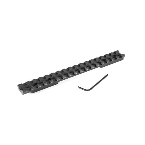 Los bases de mira EGW para Browning A-Bolt Long Action ofrecen versatilidad con riel Picatinny, fácil instalación y ajuste rápido de la distancia ocular.