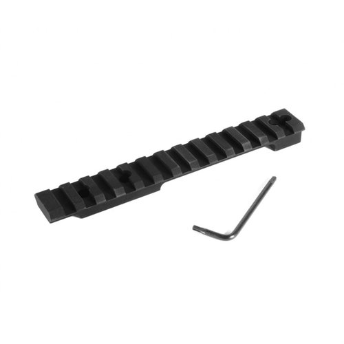 Mejora la versatilidad de tu escopeta con las bases de mira EGW para Remington XP 100, fabricadas en aluminio 7075 T6, compatibles con anillas Picatinny o Weaver.