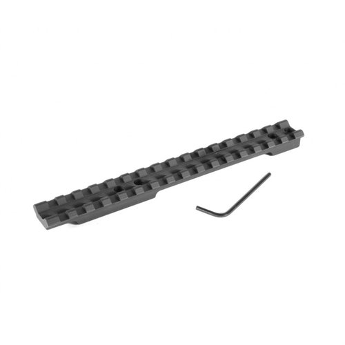 Añade versatilidad a tu rifle con la base de mira EGW SIG SHR 970, fabricada en aluminio extruido, sin necesidad de taladrar, y compatible con anillas Picatinny o Weaver.