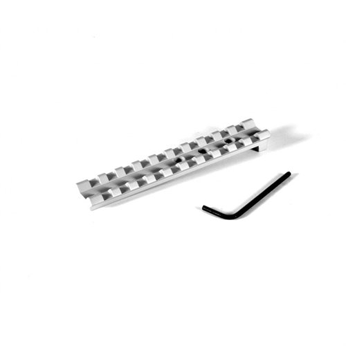 Añade versatilidad a tu revólver S&W K, L y N con una base de scope Picatinny, sin perforaciones, ligera y de aluminio 6061 T6, fácil de instalar.