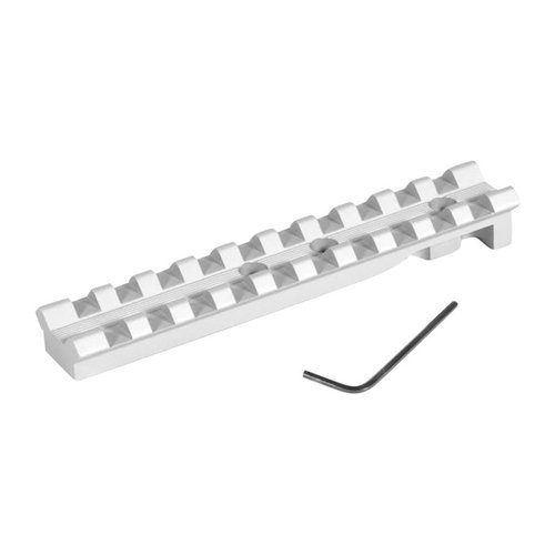 Las bases de mira EGW para revólver Ruger ofrecen versatilidad con riel Picatinny, fácil instalación sin taladrar y alta resistencia en aluminio 6061 T6.