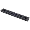 GG&G DIRECT THREAD UFIR RAIL PICATINNY ALUMINUM BLACK 4.5"
