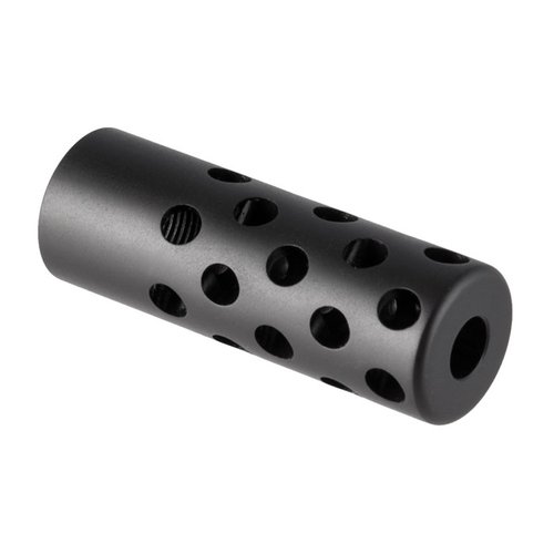 El Gentry Custom Quiet Muzzle Brake 6.5mm reduce el retroceso y el salto de boca, sin afectar la velocidad ni la precisión de tu arma. Disponible en varias terminaciones.