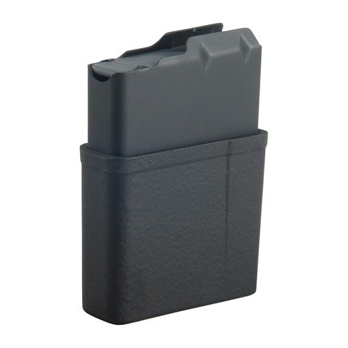 El cargador desmontable H-S Precision para .308 es de acero inoxidable con recubrimiento de Teflón, ideal para llevar municiones diferentes y fácil de manejar.