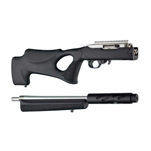 Descubre el nuevo stock Hogue Tactical Thumbhole para Ruger 10/22, con diseño ergonómico, comodidad superior y material OverMolded que resiste suciedad y humedad.