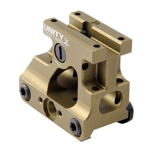 El FAST MRO MOUNT de UNITY TACTICAL ofrece una adquisición rápida del retículo, con un diseño que mejora la postura y la comodidad al usar equipo pesado.
