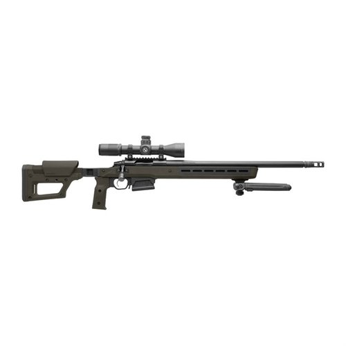 El Pro 700 Lite SA combina ligereza y rendimiento, con ajustes de altura, empuñadura ergonómica y múltiples opciones de accesorios para tu rifle.