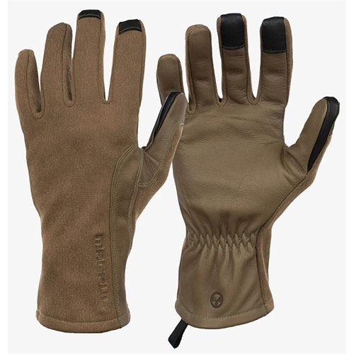 Las MAGPUL® FLIGHT GLOVE 2.0 ofrecen protección con Nomex y Kevlar, comodidad con palma de cuero de cabra y capacidad táctil de tres dedos para dispositivos.