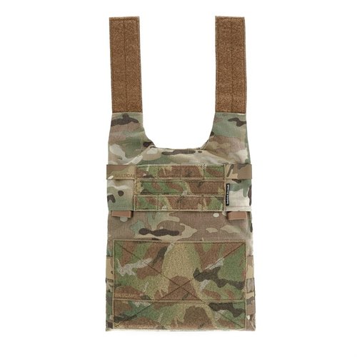 La LV-119 O V E R T Front Plate Bag ofrece integración MOLLE, soporte para PTT y rutas de cable, ideal para operaciones de alto perfil y personalización.