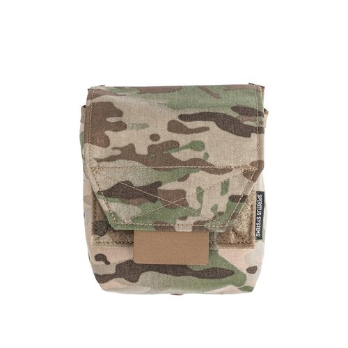 La JSTA Pouch de SPIRITUS SYSTEMS es compacta y versátil, con compartimentos para cargadores y almacenamiento, ideal para cinturones y configuraciones MOLLE.
