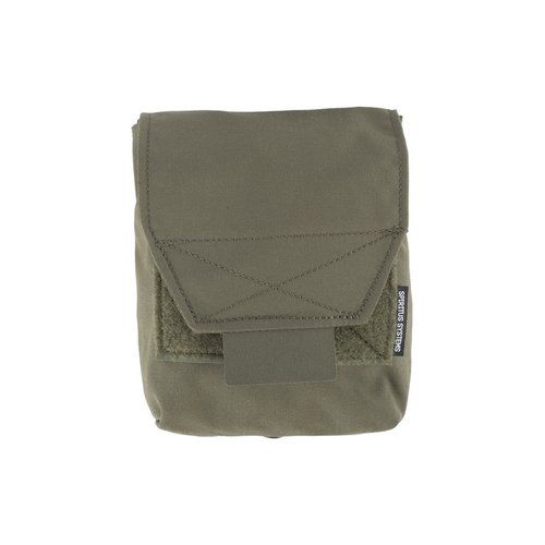 El JSTA Pouch es una solución compacta con dos compartimentos, compatible con inserts de Spiritus Systems y fácil de montar en cinturones o MOLLE.