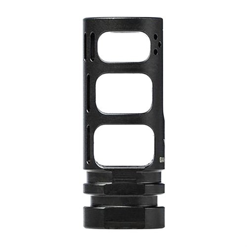 El GAMMA 762 de VG6 es un freno de boca que elimina casi por completo el retroceso y el movimiento del cañón, ideal para rifles de alto rendimiento.