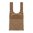 SPIRITUS SYSTEMS LV-119 REAR COVERT PLATE BAG (LARGE) - COYOTE BROWN