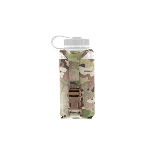 La funda para botella Nalgene® de Spiritus Systems es ligera, segura y se monta en MOLLE, ideal para llevar tu botella de forma cómoda y accesible.