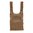 SPIRITUS SYSTEMS LV-119 FRONT OVERT PLATE BAG (X-LARGE) - COYOTE BROWN