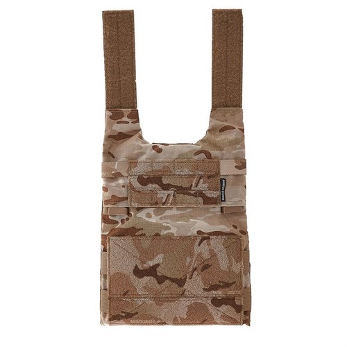 La LV-119 O V E R T Front Plate Bag ofrece integración MOLLE, soporte para PTT y opciones de personalización, ideal para operaciones de alto perfil.
