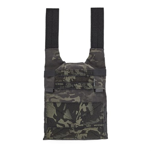 La LV-119 O V E R T Front Plate Bag ofrece integración MOLLE, soporte para comunicación y es compatible con placas SAPI, ideal para operaciones de alto perfil.