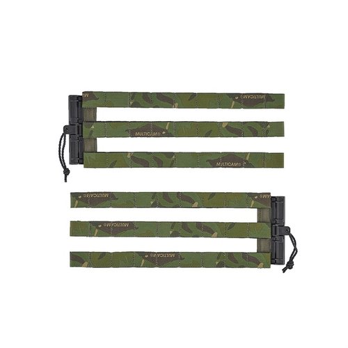 El TUBES™ MOLLE Cummerbund es ligero, ajustable y permite configuraciones infinitas con accesorios MOLLE, ideal para uso frecuente y en entornos acuáticos.