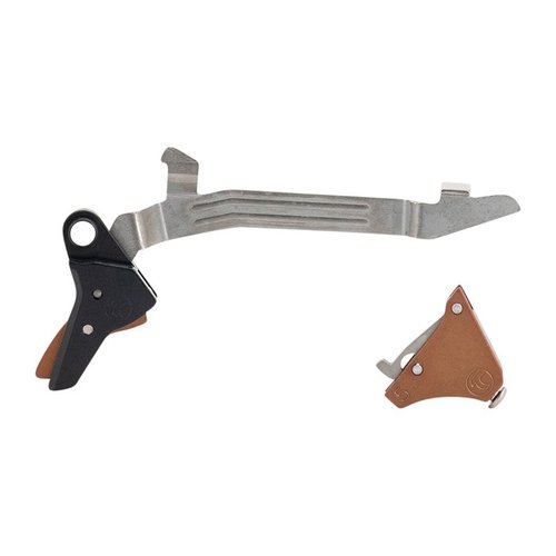 Mejora tu Glock Gen 5 con el Alpha Trigger de Timney: un gatillo seguro de 3 lbs, fácil de instalar y con un disparo limpio y preciso.