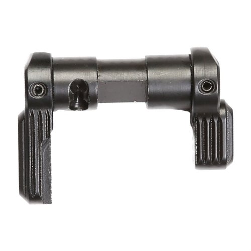 El Quick Ambi Safety de 50 grados ofrece un diseño ergonómico con palancas largas y cortas, ideal para un manejo rápido y seguro de tu arma.