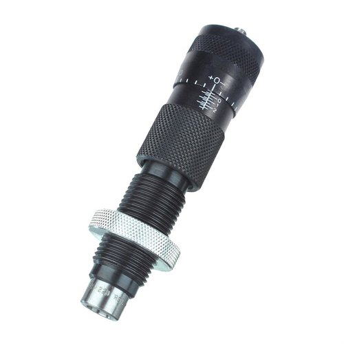 Los dies ULTRA™ de Forster te permiten ajustar la profundidad de asiento de las balas con precisión milimétrica y cambiar entre balas fácilmente.