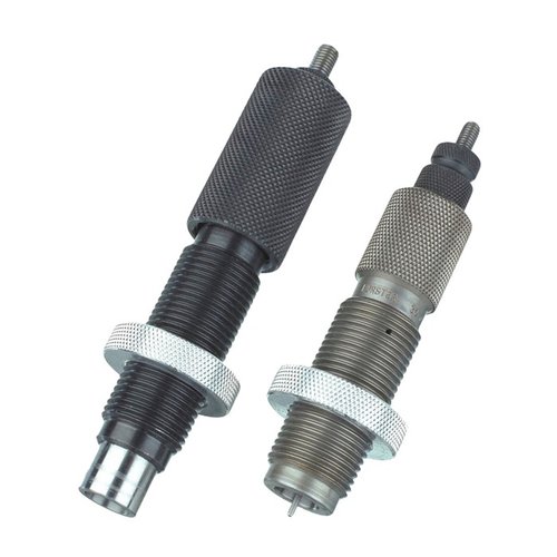 Los dies de recarga Forster son de alta calidad, garantizando cartuchos concéntricos. Incluyen un die de tamaño completo y un die de asiento Bench Rest.