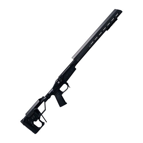El chasis Modern Precision de Christensen Arms es ultra ligero, ajustable y fabricado en EE. UU., ideal para receptores de acción corta Remington® 700.