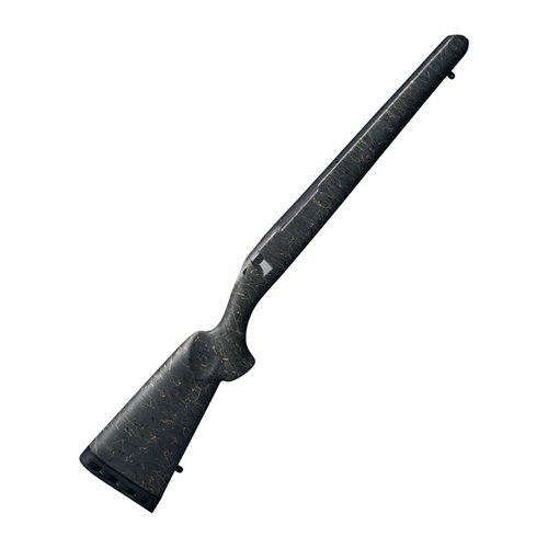 El Sporter CF Stock para Remington 700 ofrece una sensación de rifle de caza, con un diseño ligero de fibra de carbono y pilares de acero inoxidable.
