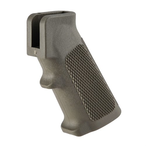 El AR-15 A2 Pistol Grip de Brownells es un estándar en comodidad y control para tu construcción, ideal para mejorar tu experiencia de tiro.
