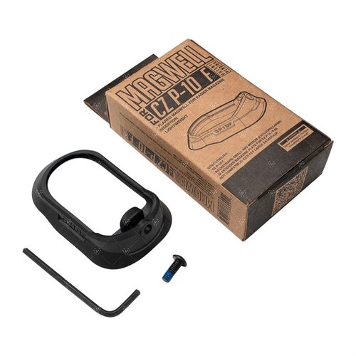 Mejora tu recarga con el Magwell Strike Industries para CZ P-10 F: instalación fácil, soporte de agarre mejorado y material resistente, ¡todo en un diseño ligero!