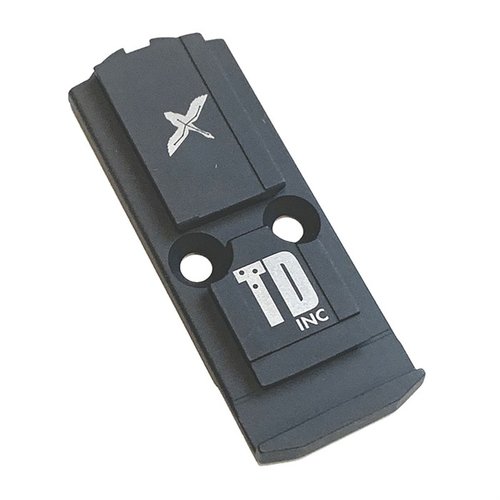 La placa de montaje OPF-M17, ACRO, RSD es de acero 4140, compatible con M17/M18 y P320, ideal para miras Aimpoint ACRO con alta precisión.