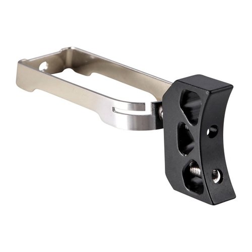 ¡Mejora tu 1911 con el X-Line Trigger System! Ajusta la longitud, el pre-travel y el overtravel fácilmente. Incluye zapata de aluminio y llave Allen.
